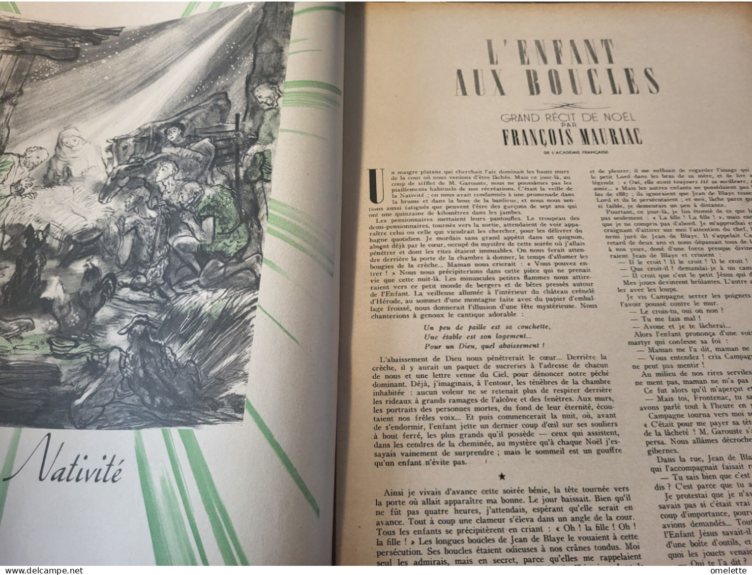 MARIE CLAIRE 1937/MORGAN/MODIRE/ROULEAU -CHANTAL DELAMARE-DAUPHIN FRESNAY PRINTEMPS/MAURIAC/LAMOUR LOBARD/GASTON BONHEUR - 1900 - 1949