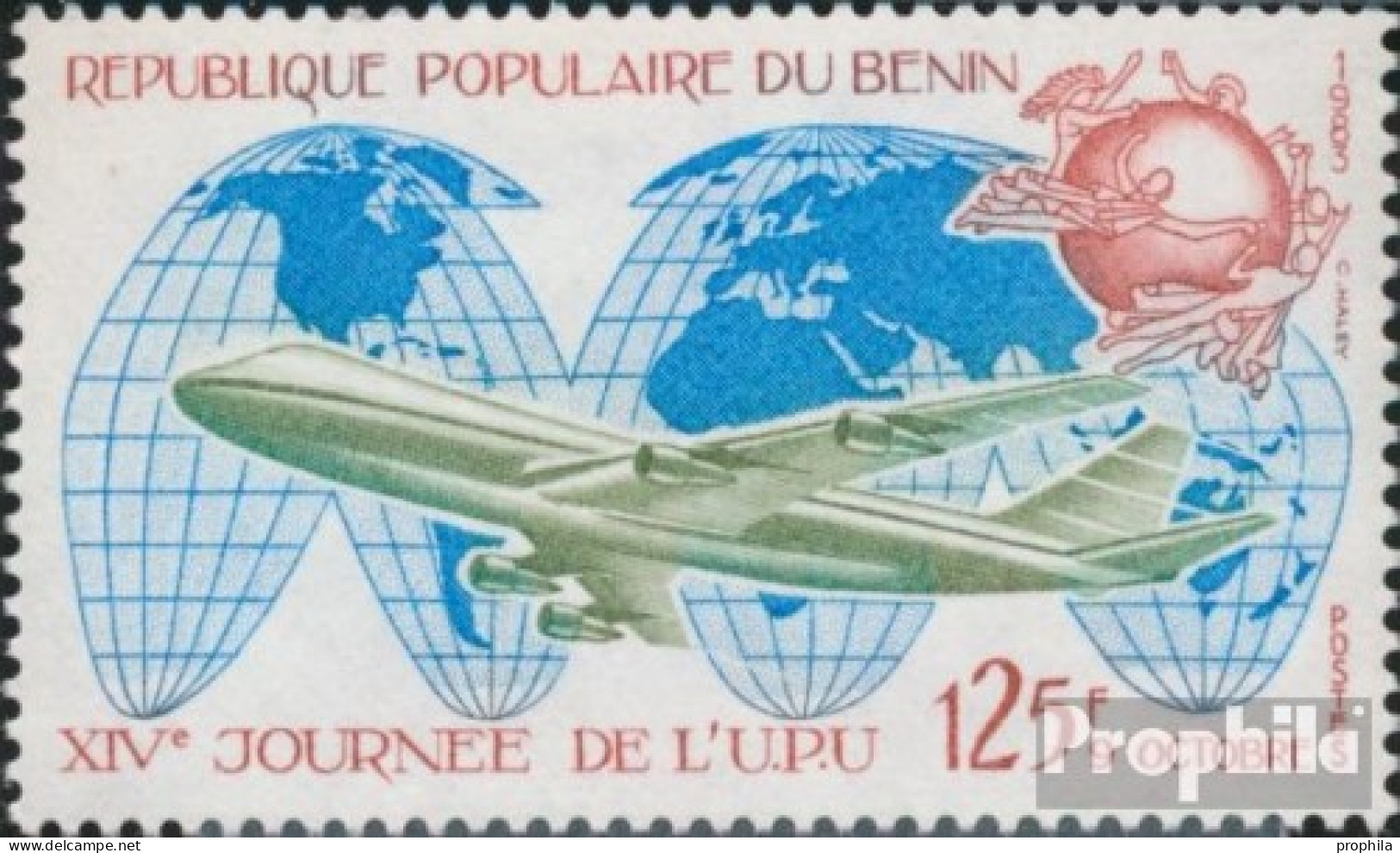 Benin 321 (kompl.Ausg.) Postfrisch 1983 Boeing 747 - Benin - Dahomey (1960-...)