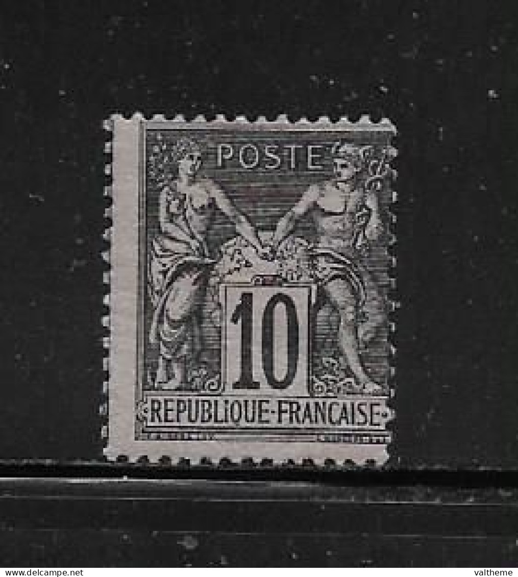 FRANCE  ( FR1 - 231 )   1877  N° YVERT ET TELLIER  N°  89  N* - 1876-1898 Sage (Type II)