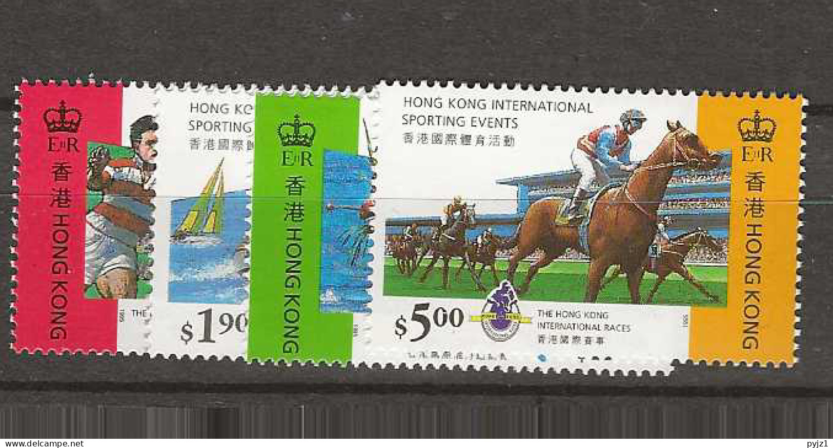 1995 MNH Hong Kong, Mi 736-39 Postfris** - Neufs