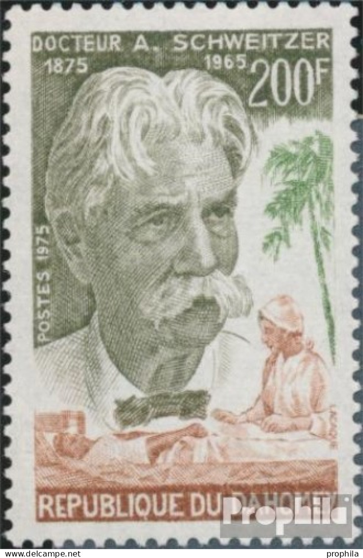 Dahomey 632 (kompl.Ausg.) Postfrisch 1975 Albert Schweitzer - Benin - Dahomey (1960-...)