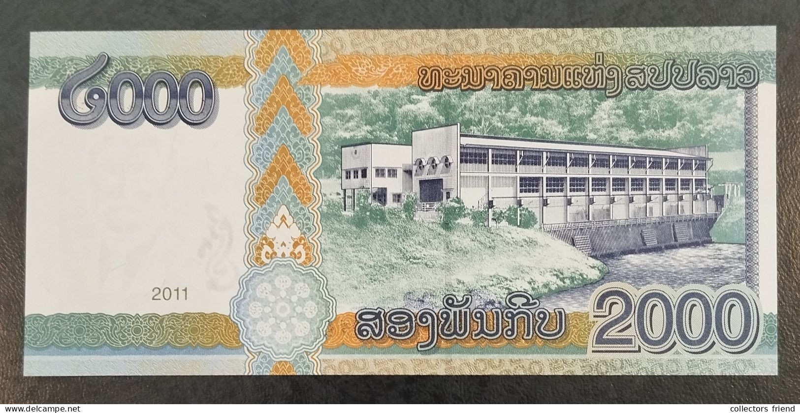 LAOS  - 2000 KIP - 2011 - P41 - UNC - Laos