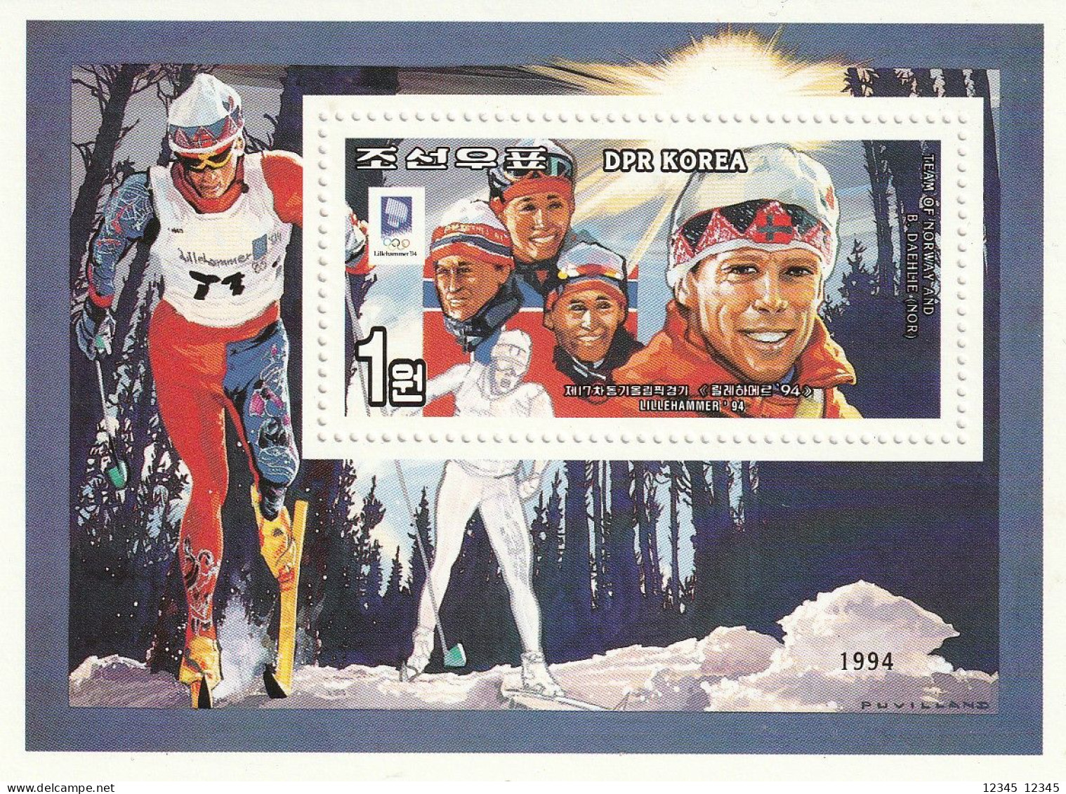 Noord Korea 1994, Postfris MNH, Olympic Games - Korea, North