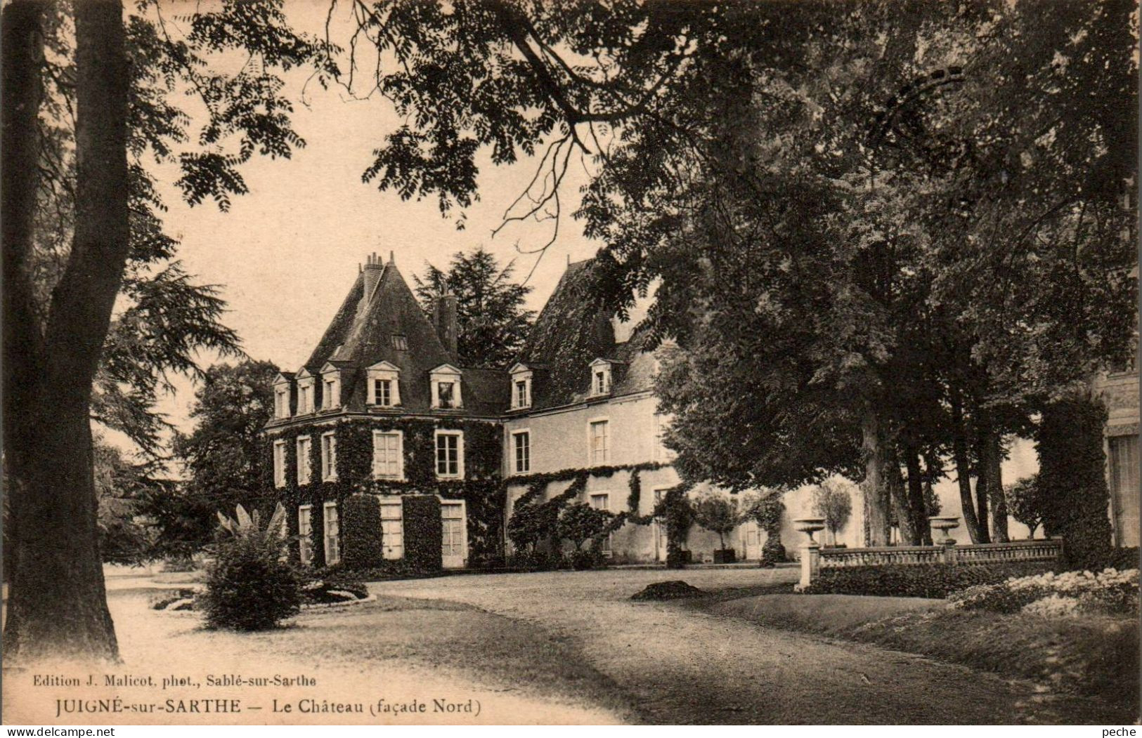 N°391 W -cpa Château De Juigné - Castillos