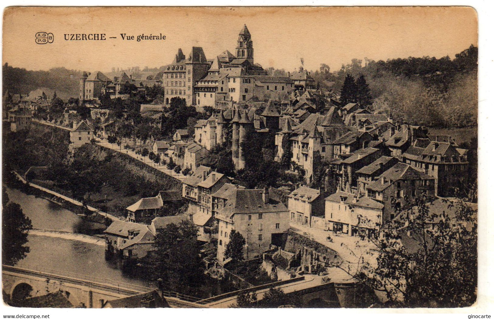 Uzerche Vue Generale - Uzerche