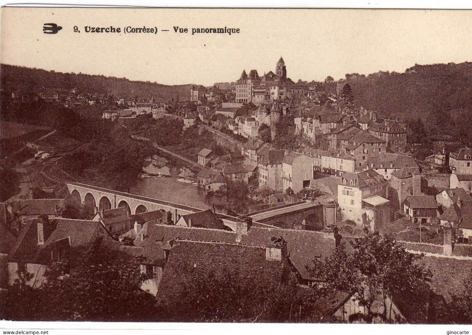 Uzerche Vue Generale - Uzerche