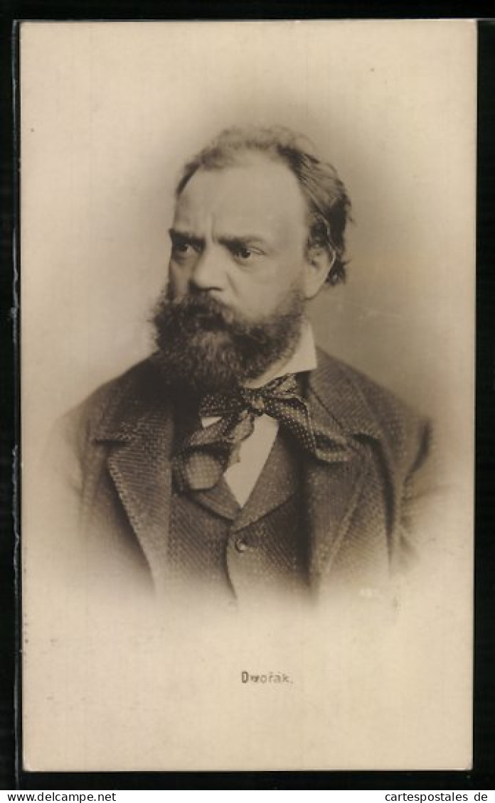 AK Antonín Leopold Dvorák, Portrait Des Tschechischen Komponisten  - Artistas