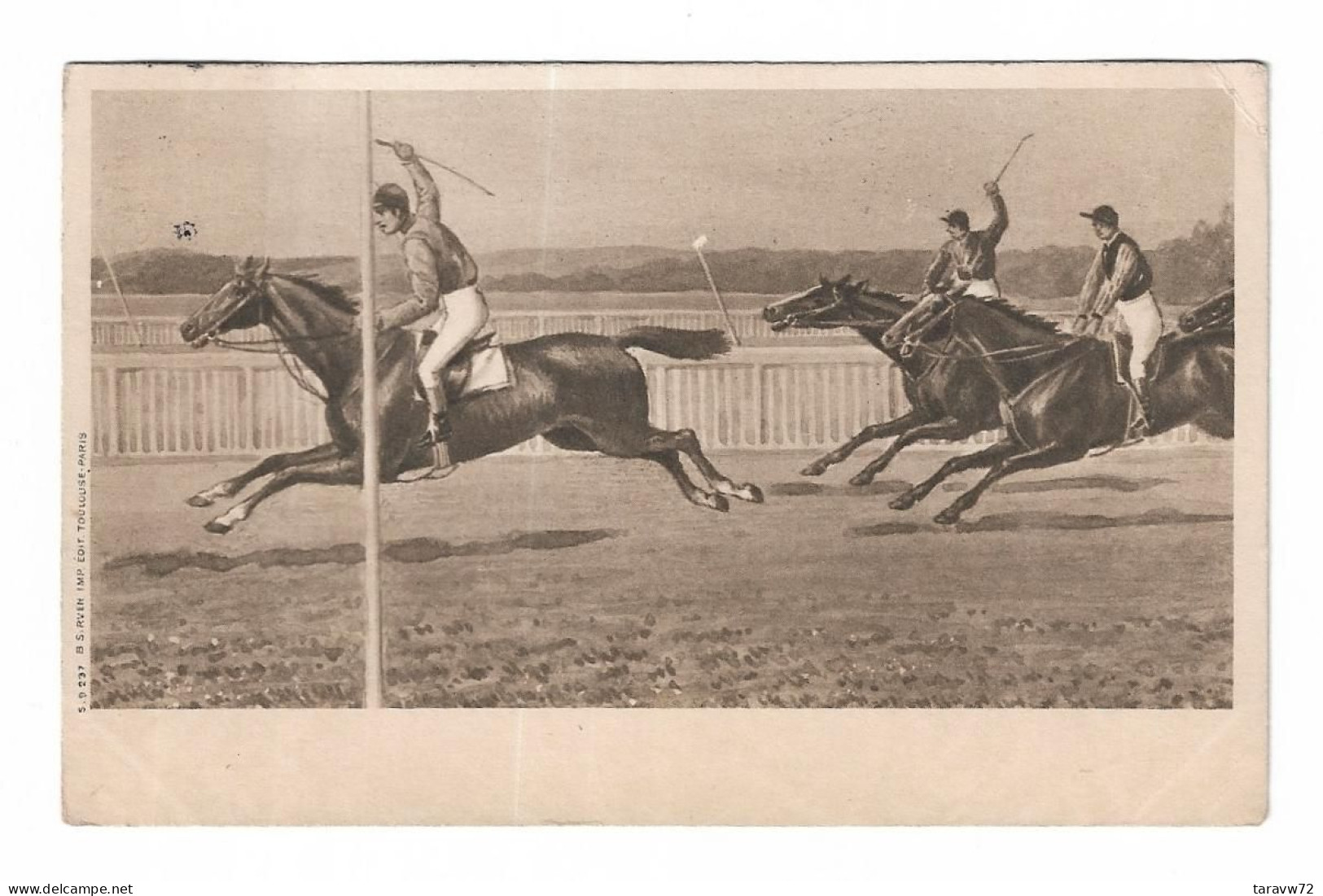 CPA THEME HIPPISME / COURSES DE CHEVAUX - HIPPODROME - Horse Show