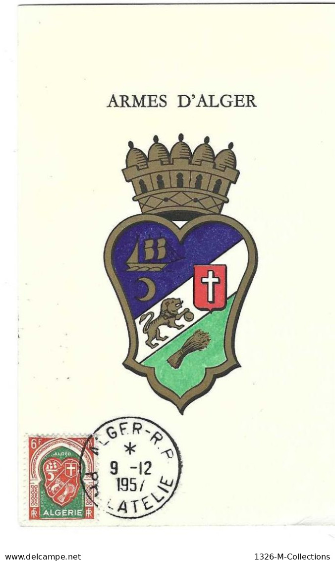 Carte Postale ALGERIE N° 337D Ceres - FDC