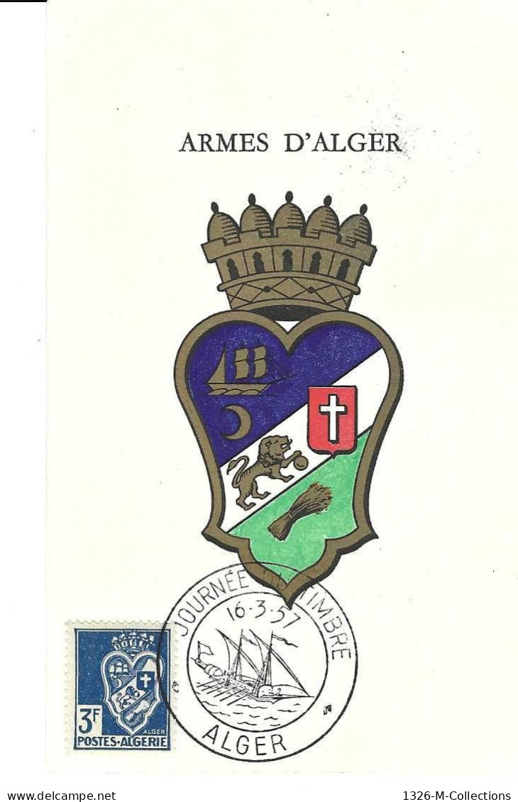 Carte Postale ALGERIE N° 194 - 259 Ceres - FDC