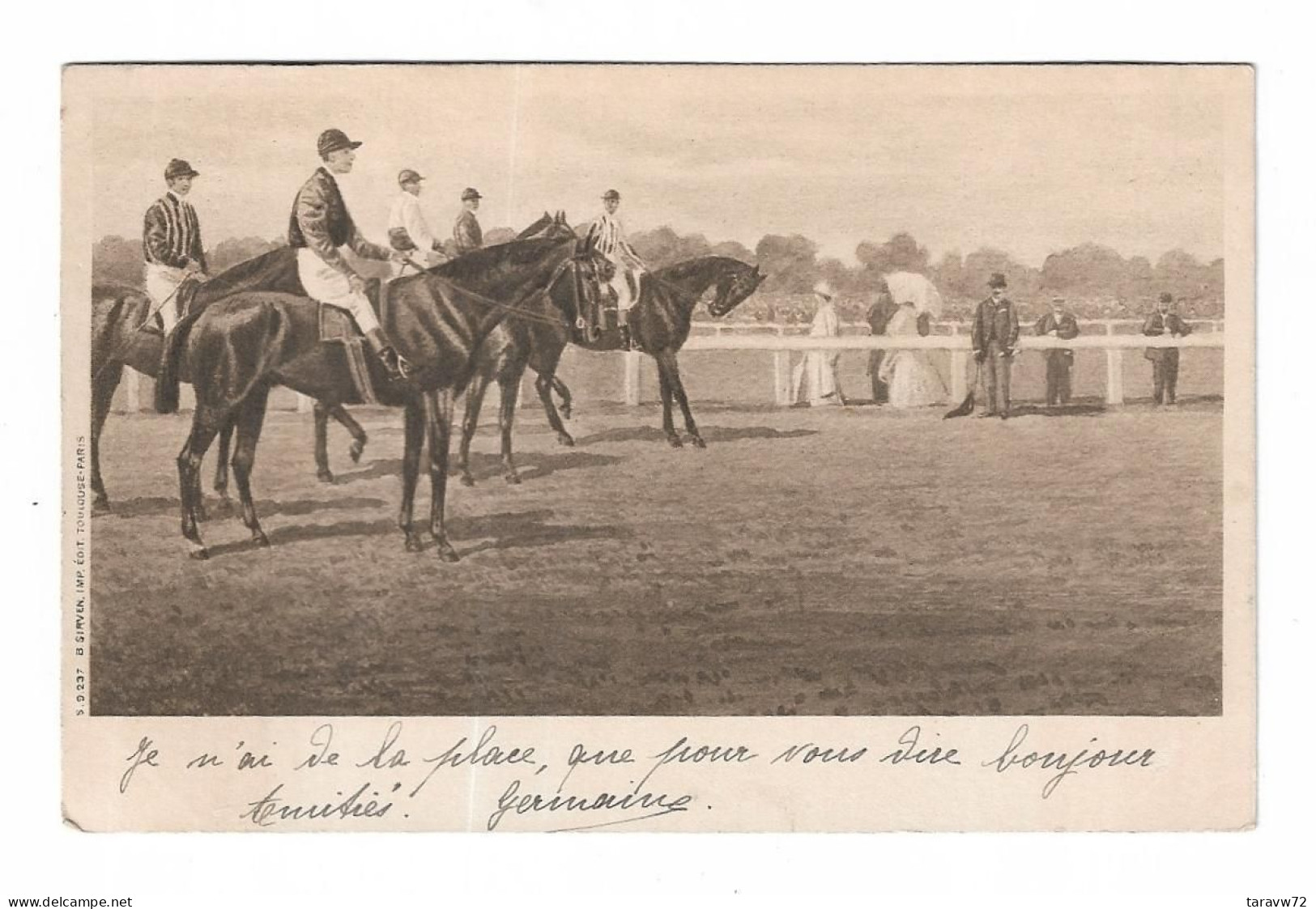 CPA THEME HIPPISME / COURSES DE CHEVAUX - HIPPODROME - Reitsport