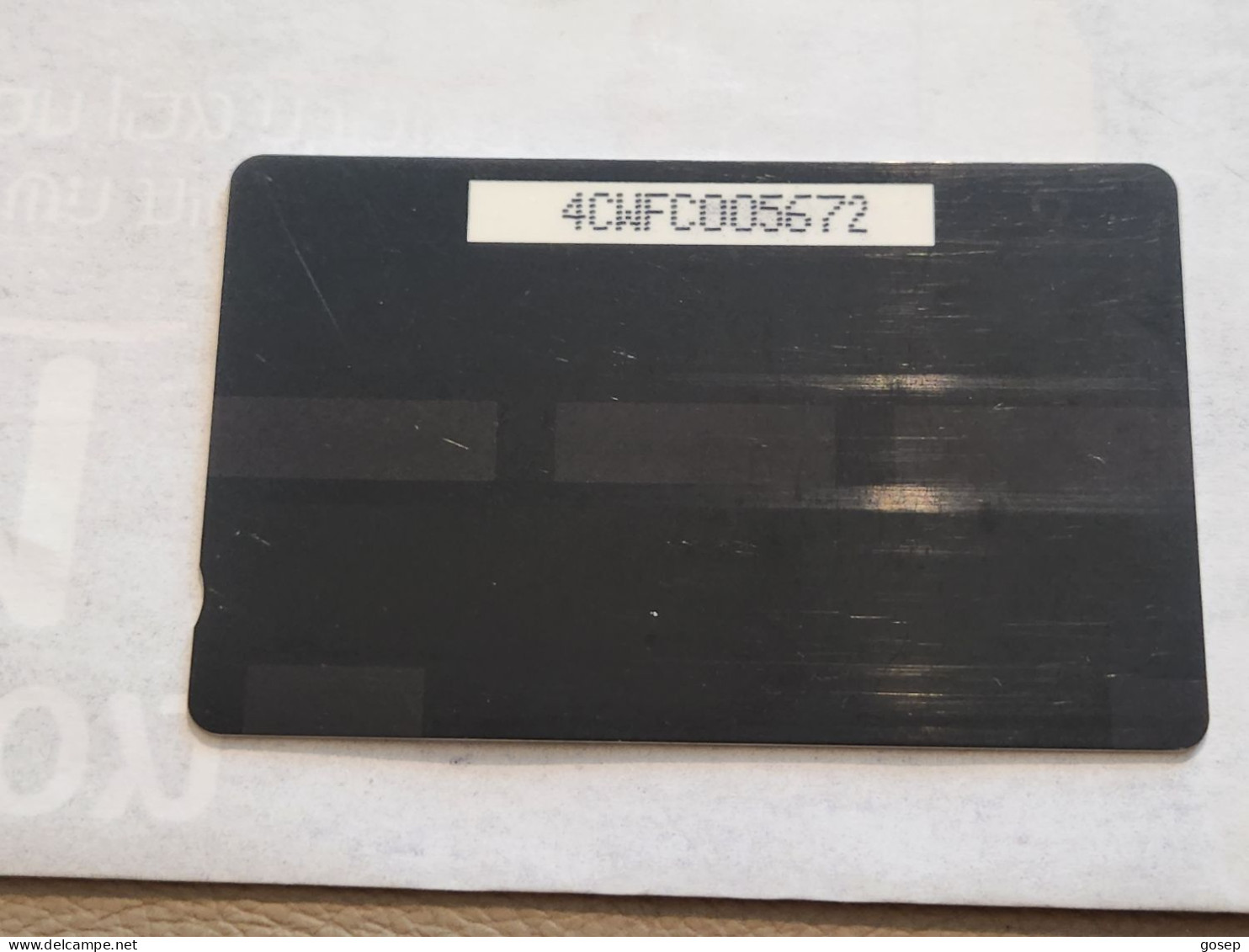 FIGI-(4CWFC-FIJ-FI-07)-Mercury House,-(88)(1993)($20)(4CWFC005672)-(TIRAGE-10.000)-used Card+1card Prepiad Free - Fidji