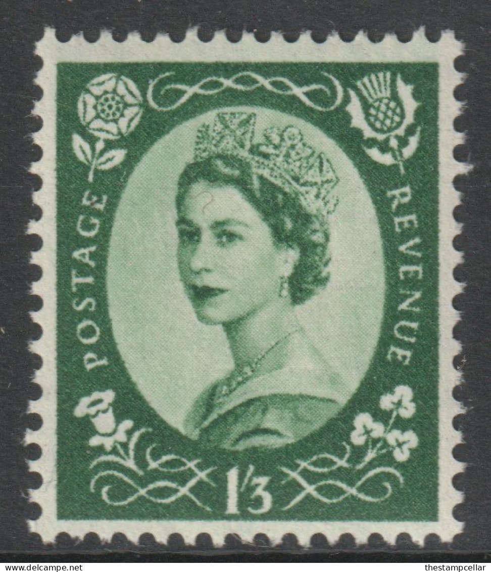 GB Scott 307 - SG530, 1952 Elizabeth II 1/3d Wilding MH* - Nuevos