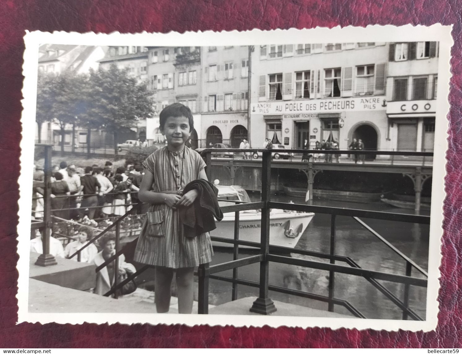 Ancienne Photo à Identifier Restaurant Au Poele Des Pêcheurs - Places