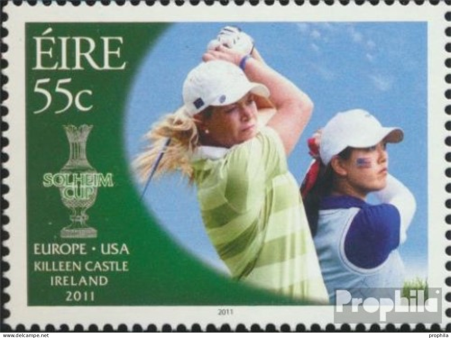 Irland 1991 (kompl.Ausg.) Postfrisch 2011 Golfturnier Umd Den Solheim Cup - Unused Stamps