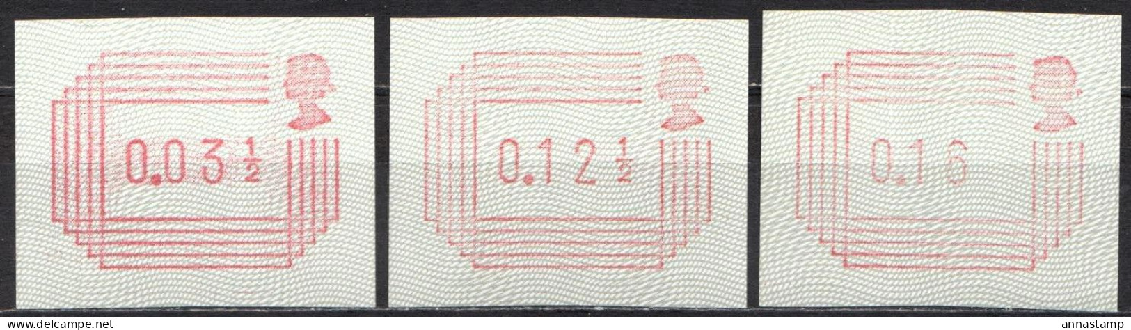 Great Britain MNH Stamps - Máquinas Franqueo (EMA)