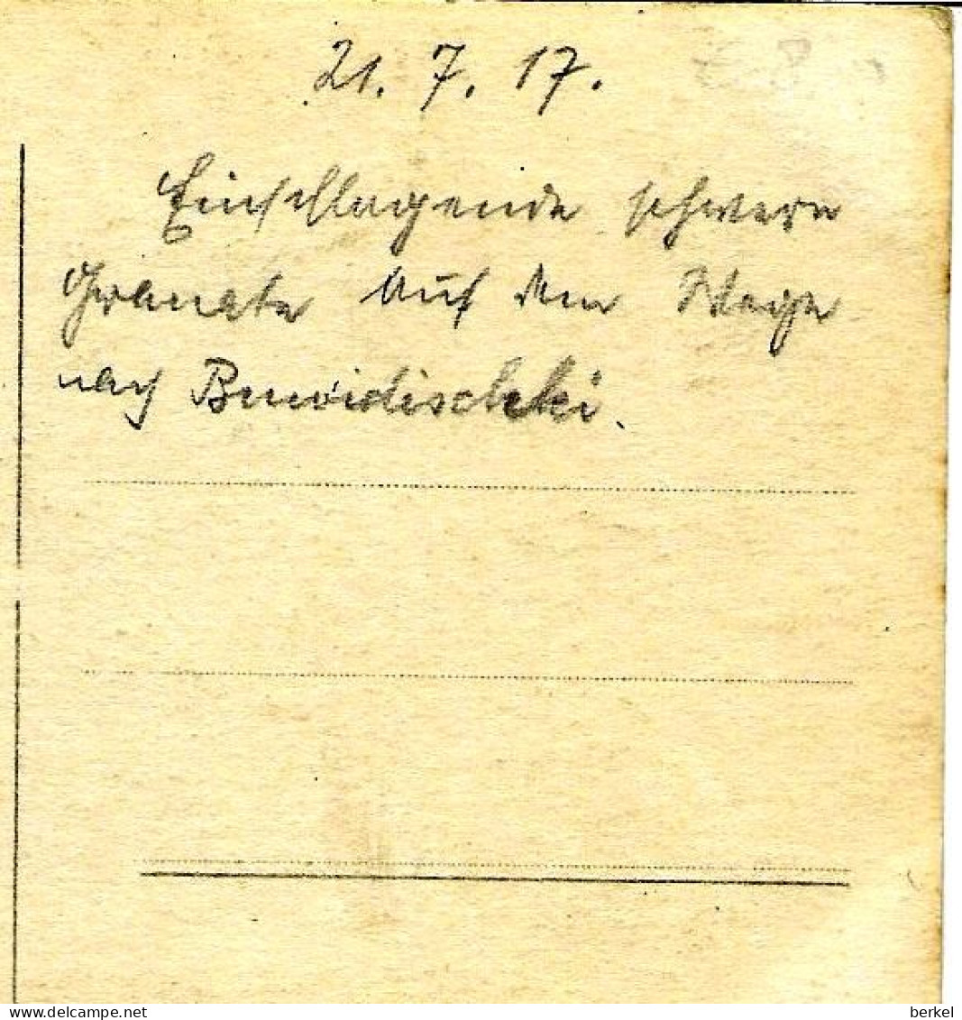 POLEN POLSKA ?? FOTO 1917  BESCHRIEBEN  Bruvri..dischski Nr  051 D1 - Polen
