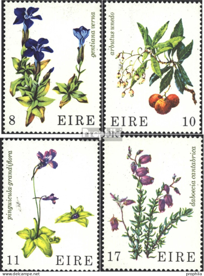 Irland 376-379 (kompl.Ausg.) Postfrisch 1978 Irische Flora - Neufs