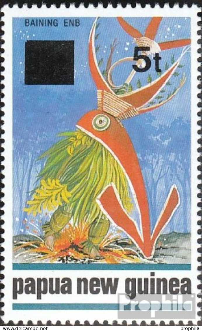 Papua-Neuguinea 714 Postfrisch 1994 Aufdruckausgabe - Papúa Nueva Guinea