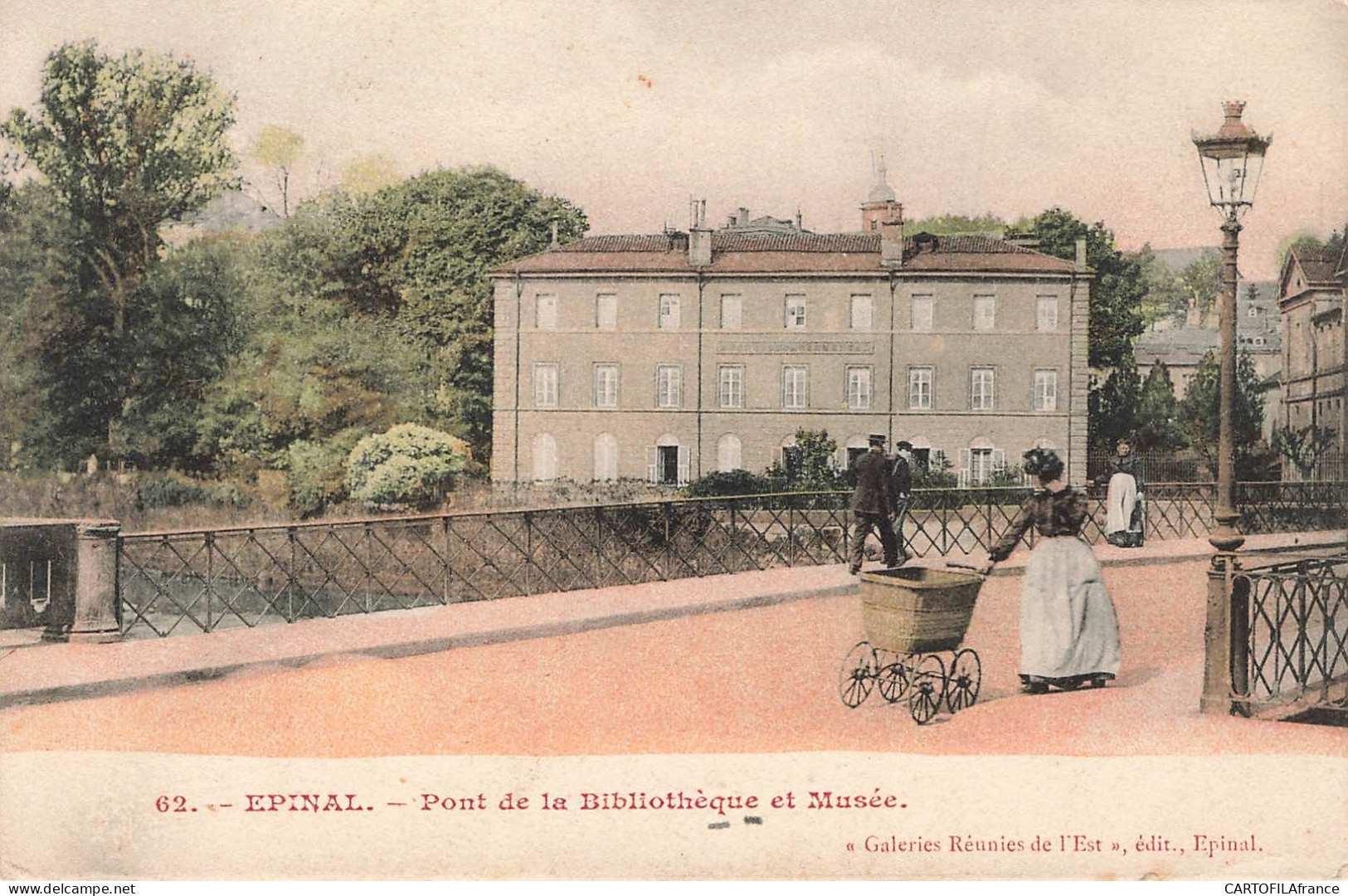 EPINAL Pont De La Bibliothèque Et Musée - Epinal