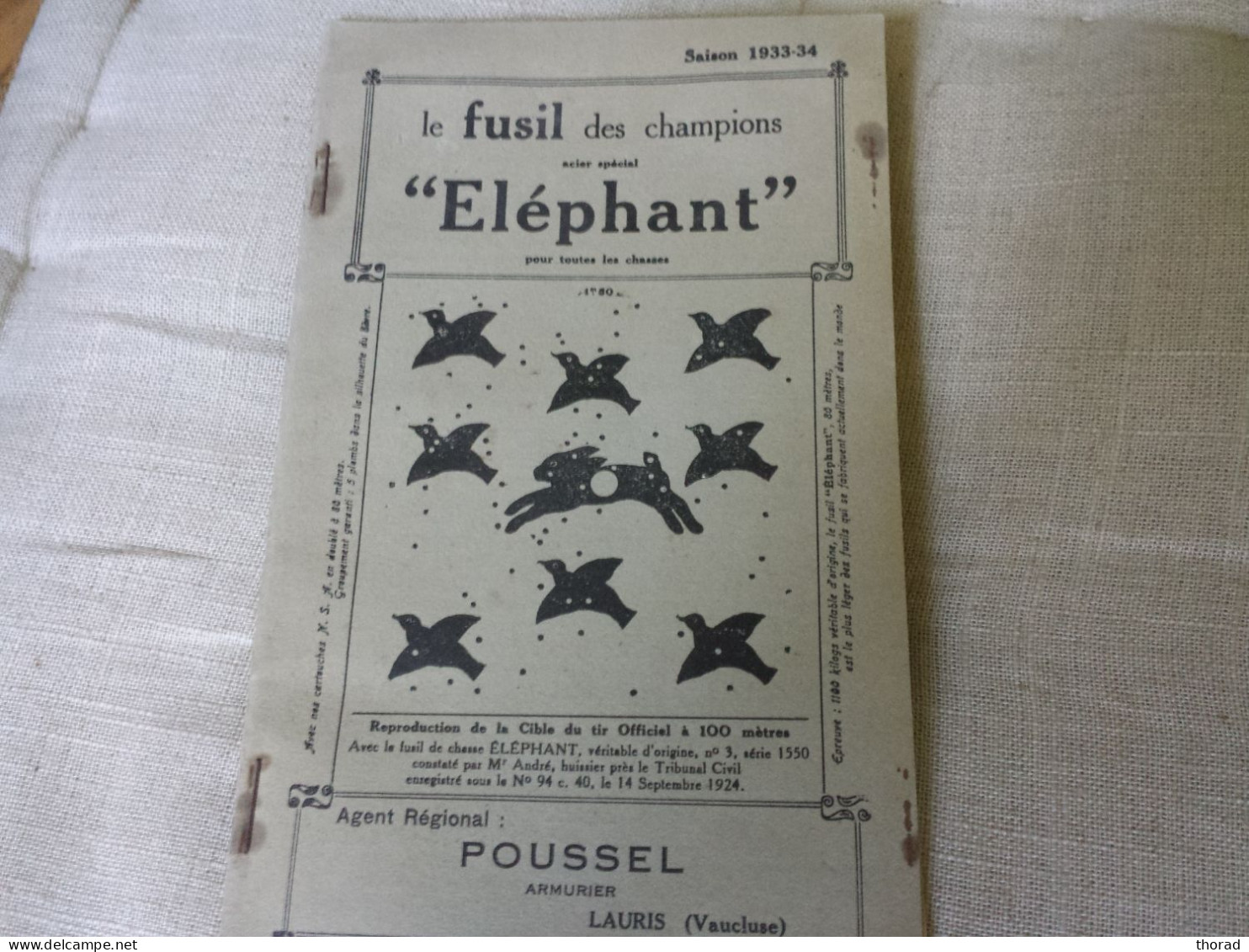 Le Fusil Eléphant - Armi Da Collezione