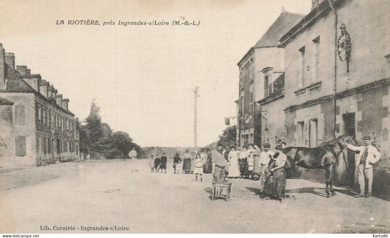 La Riotière , Près Ingrandes Sur Loire * Village Hameau Lieu Dit * Maréchal Ferrant * Ferrage Cheval - Other & Unclassified