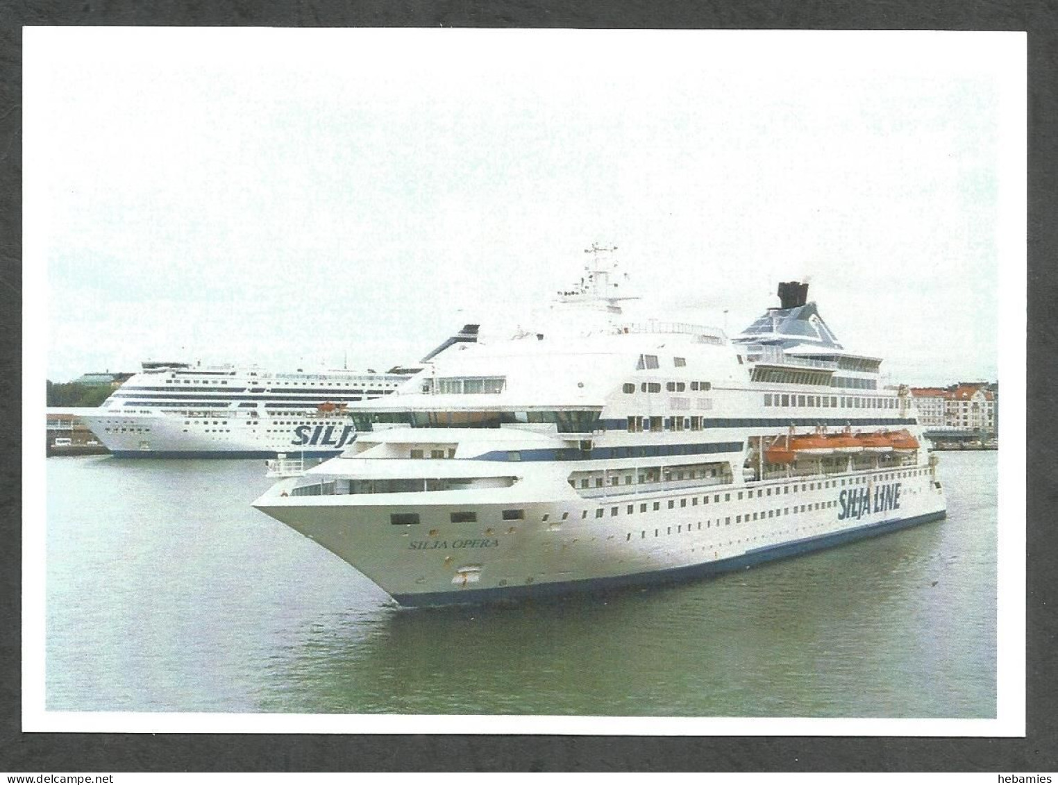 M/S SILJA OPERA And M/S SILJA SYMPHONY - SILJA LINE Shipping Company - - Altri & Non Classificati