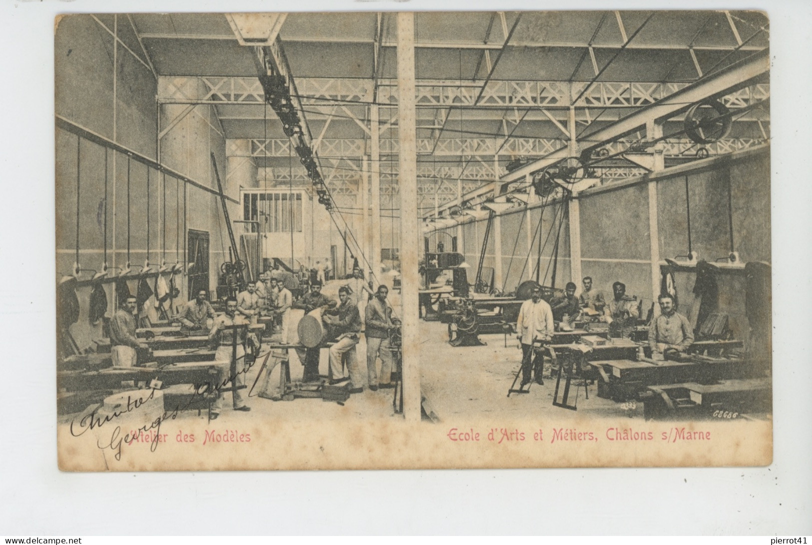 CHALONS SUR MARNE - ECOLE DES ARTS ET METIERS - Atelier Des Modèles - Châlons-sur-Marne