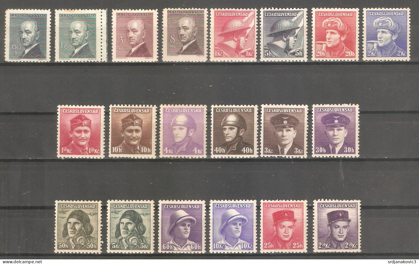 Ceskoslovensko - Unused Stamps