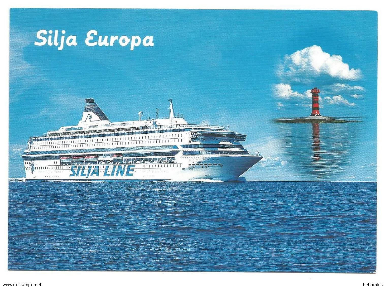 Cruise Liner M/S SILJA EUROPA - SILJA LINE Shipping Company - - Altri & Non Classificati