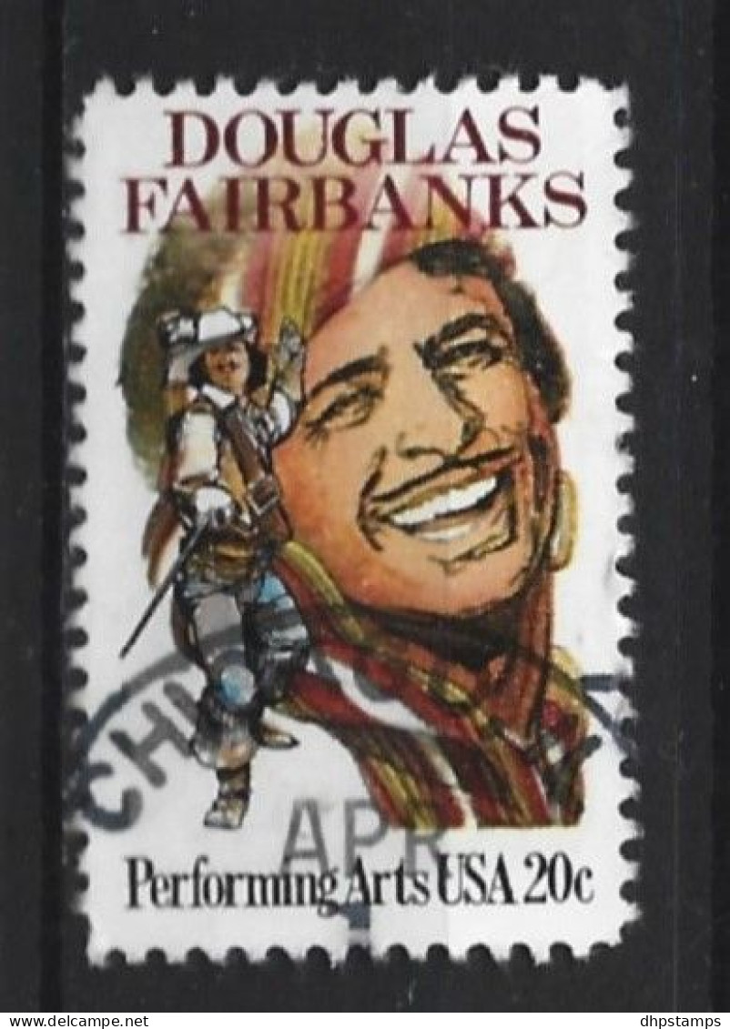 USA 1984 Douglas Fairbanks  Y.T. 1534  (0) - Used Stamps