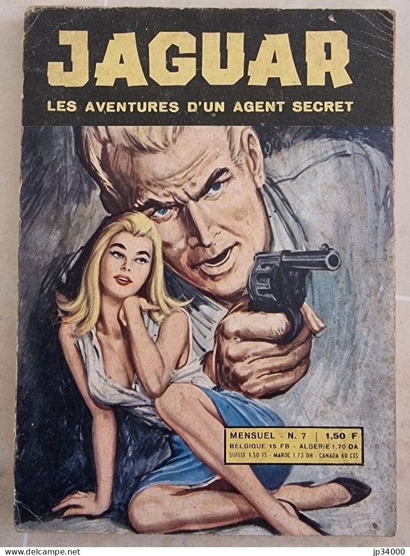 JAGUAR (Les Aventures D'un Agent Secret) Mensuel N° 7 Mai 1967 (bandes Dessinées) - Small Size