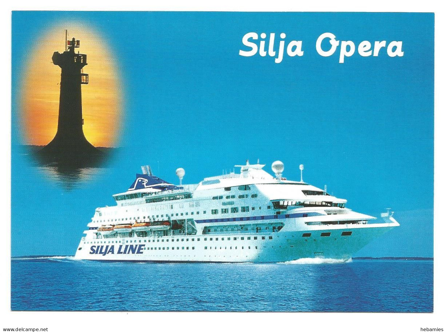 Cruise Liner M/S SILJA OPERA - SILJA LINE Shipping Company - - Altri & Non Classificati