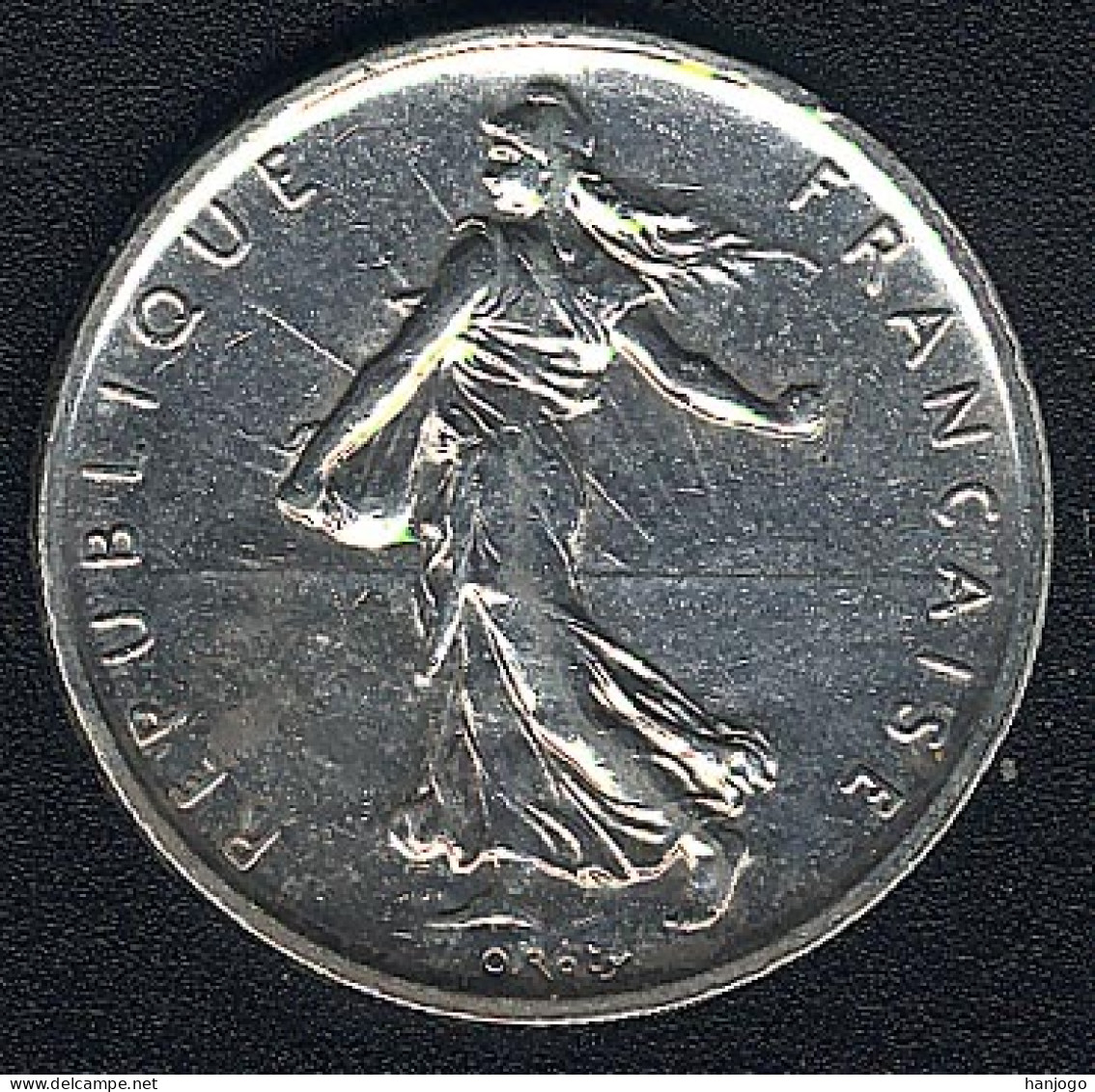 Frankreich, 5 Francs 1960, Säerin, Silber, XF - 5 Francs