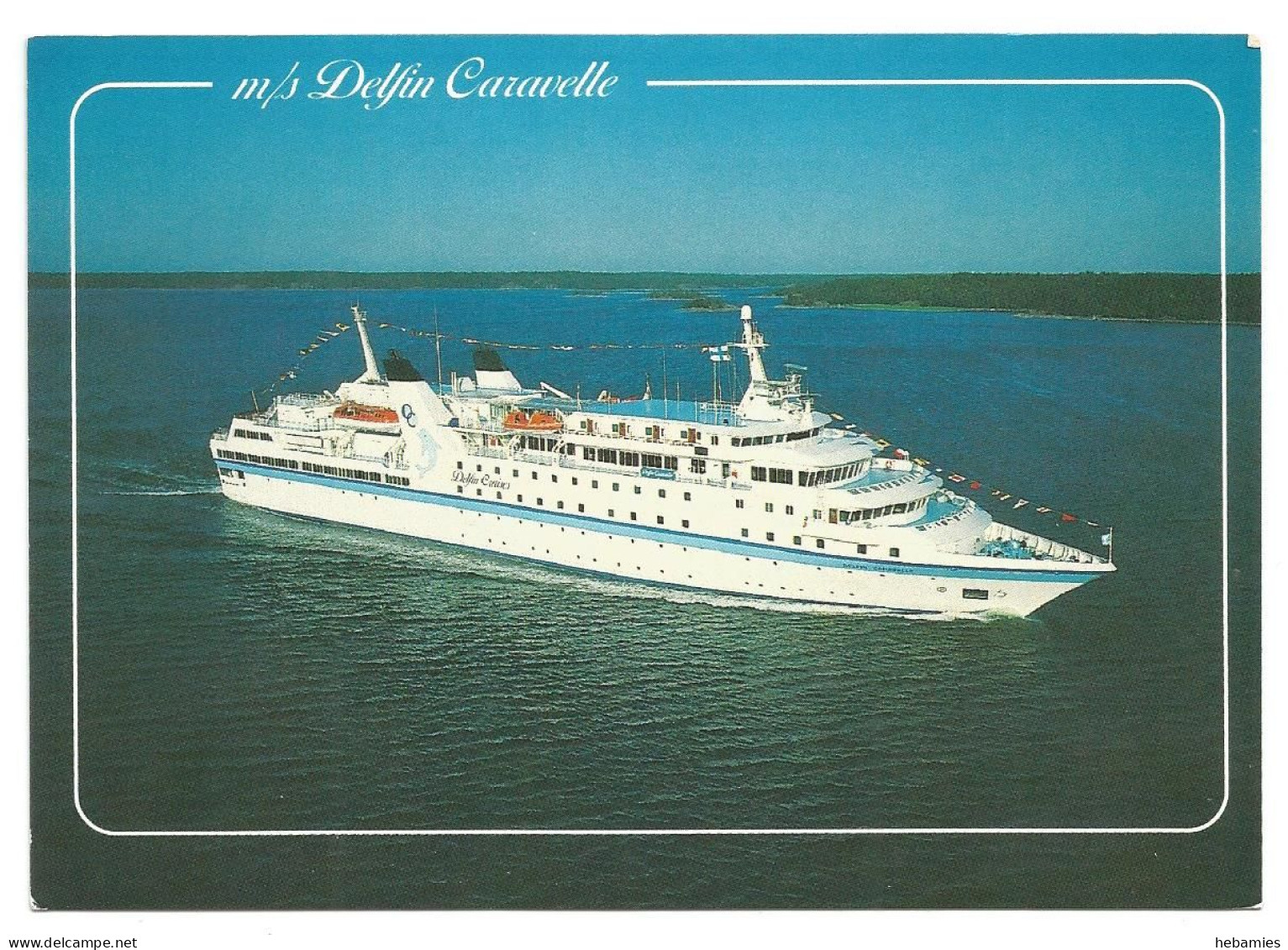 Cruise Liner M/S DELFIN CARAVELLE - DELFIN CRUISES Shipping Company - - Altri & Non Classificati