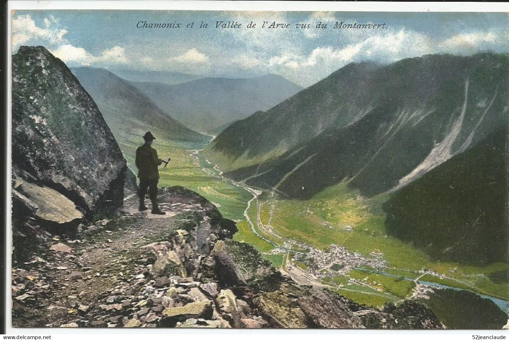 La Vallée De L'Arve Vu Du Montanvert  1910   N° 8399 - Chamonix-Mont-Blanc