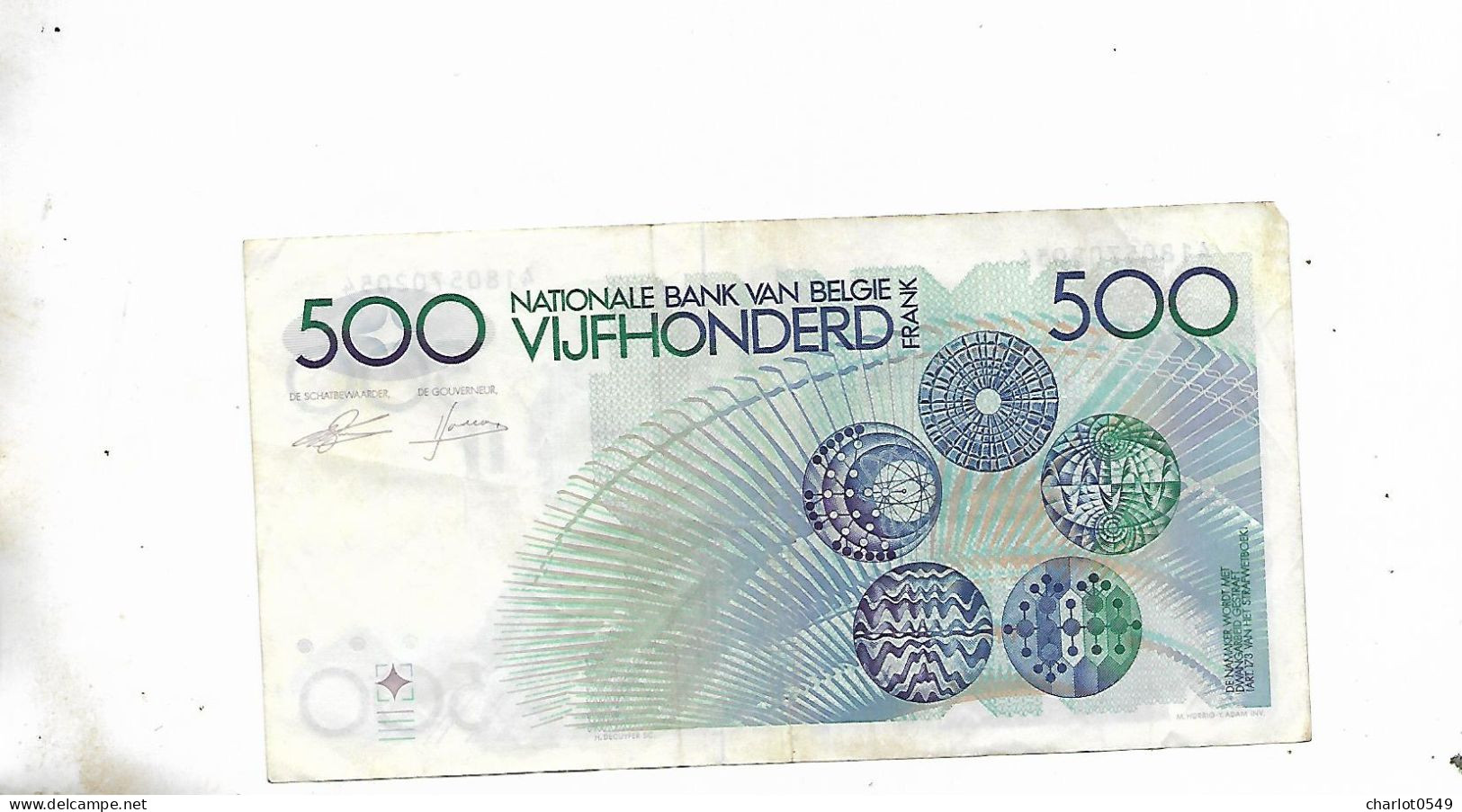 500 Francs - Other & Unclassified