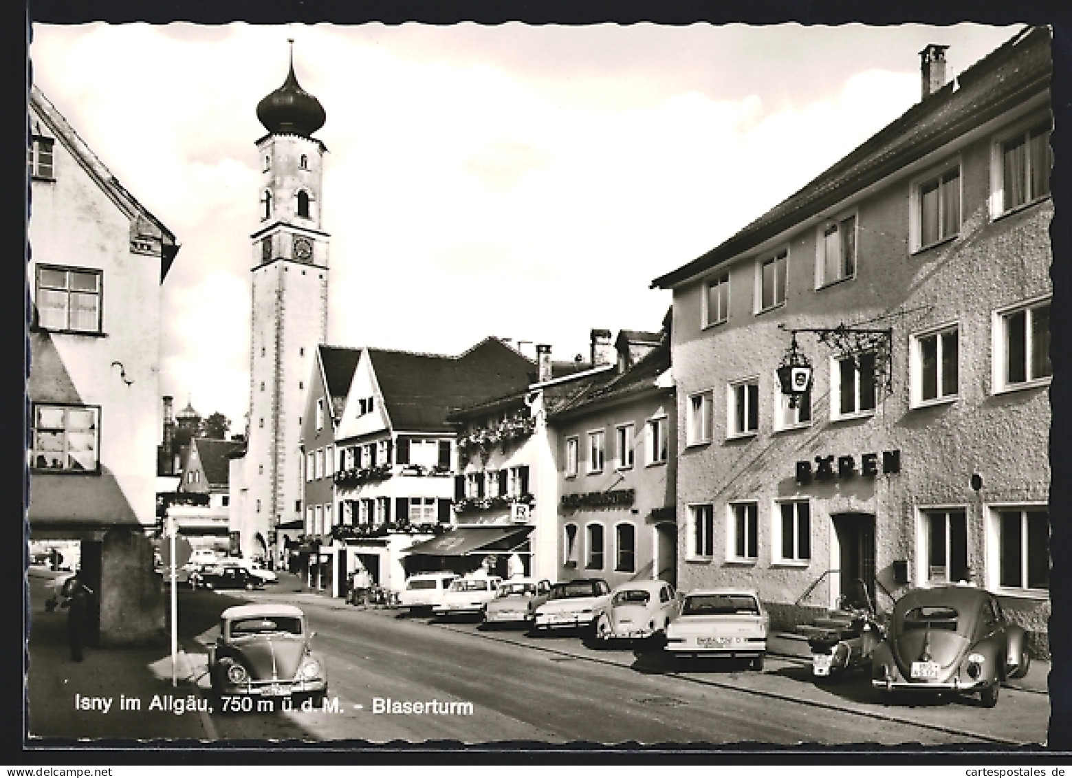 AK Isny Im Allgäu, Blaserturm  - Isny