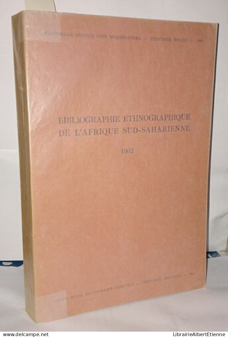 Bibliographie Ethnographique De L'Afrique Sud-Saharienne 1962 - Non Classés