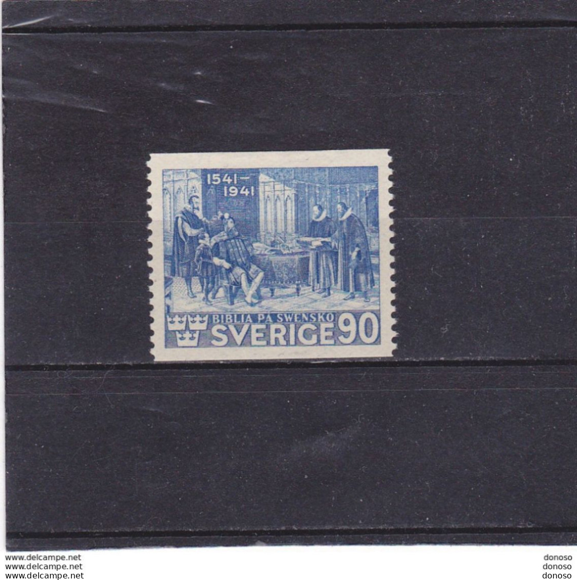 SUEDE 1941 TRADUCTION DE LA BIBLE Yvert 288, Michel 282 Neuf* MH Cote Yv: 32 Euros - Unused Stamps