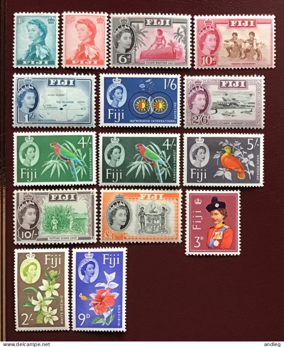 Fiji, 1959, Série Complète MNH/MH - Otros - Oceanía