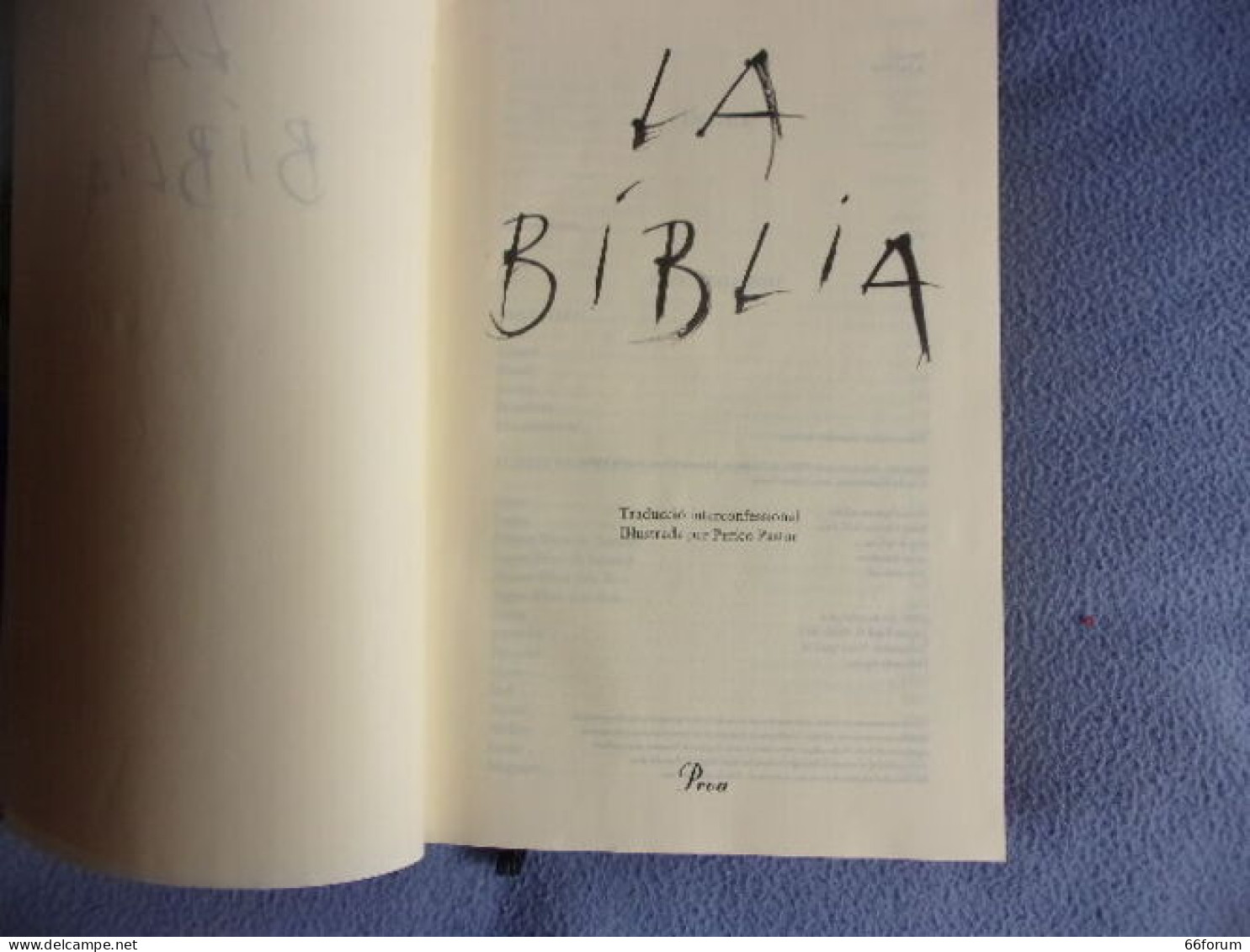 La Biblia Traduccio Interconfessional - Religion