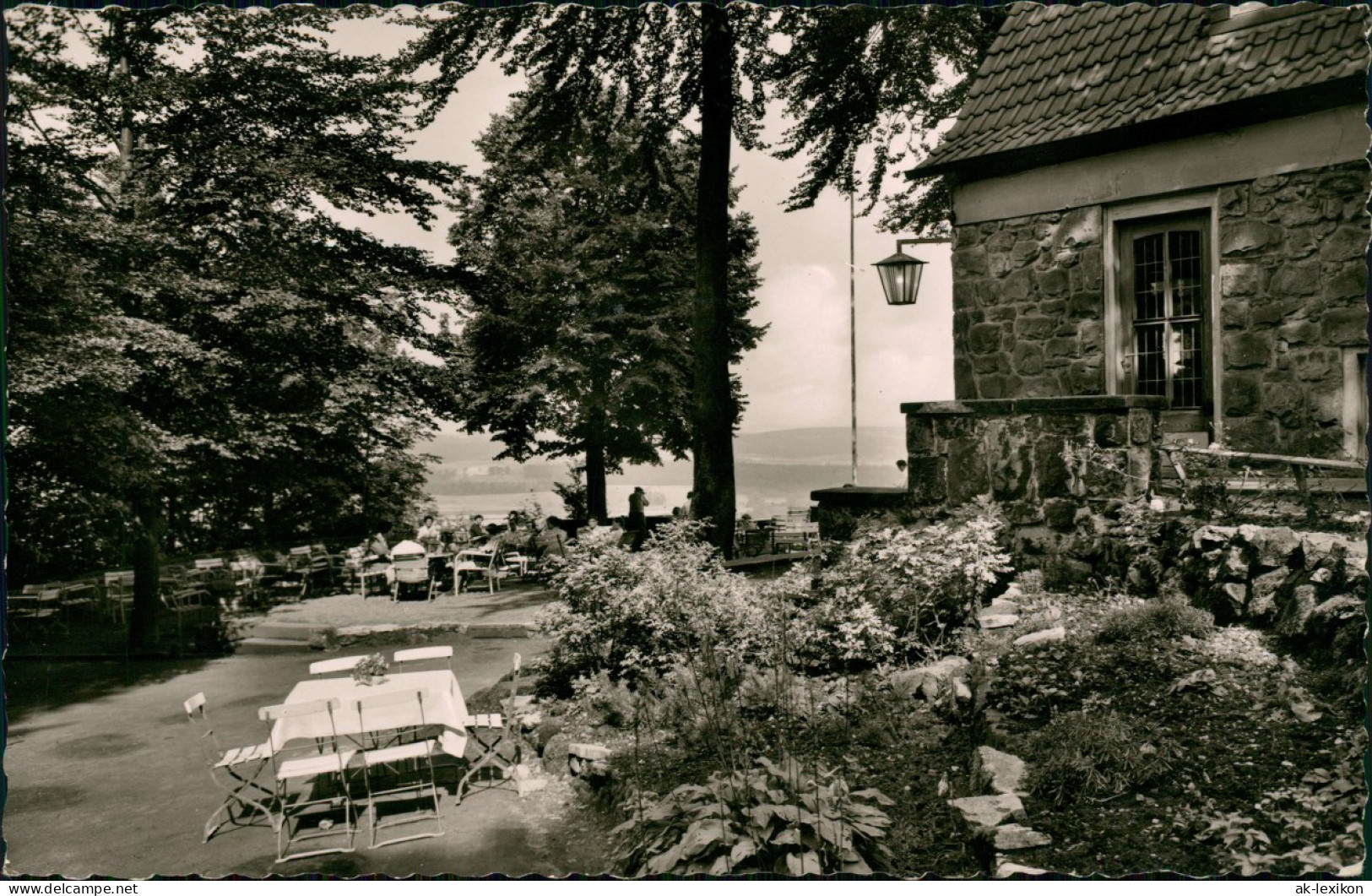 Ansichtskarte Bad Driburg Partie An Der Baude 1961 - Bad Driburg