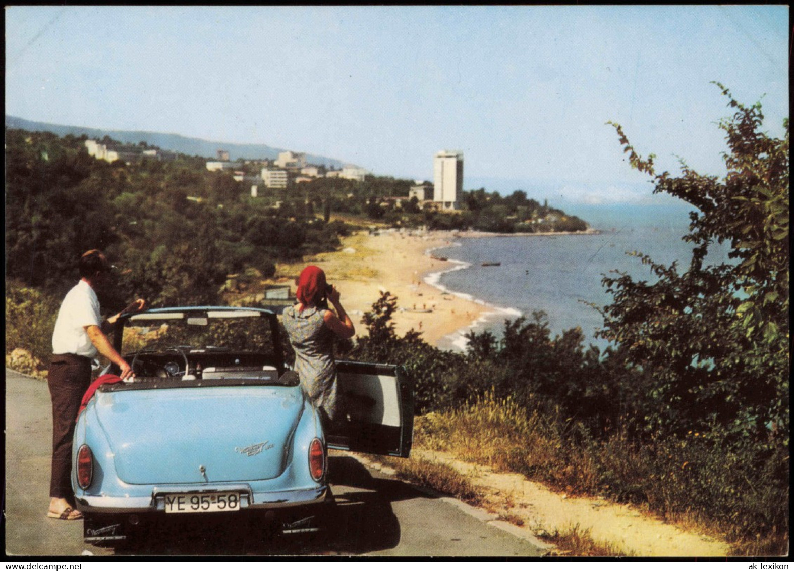 Postcard Warna Варна Strand Vue De Littoral De La Mer Noire 1970 - Bulgarien