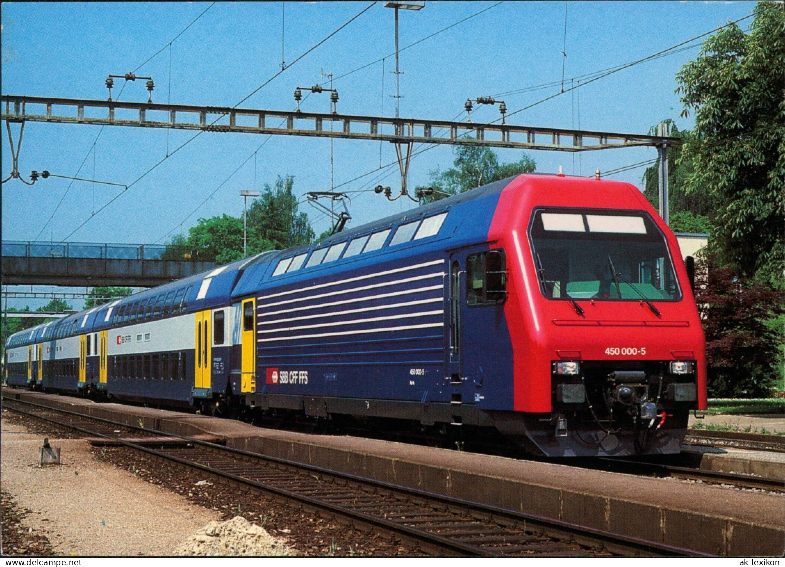 Schweizerische Bundesbahn (SBB) Doppelstock-Pendelzug Für S-Bahn Zürich 1989 - Treni