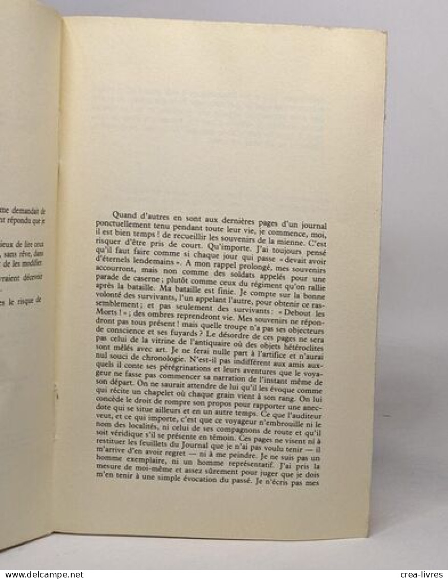 Souvenirs Désordonnés (....-1965)- Deuxième Tirage - Biografie