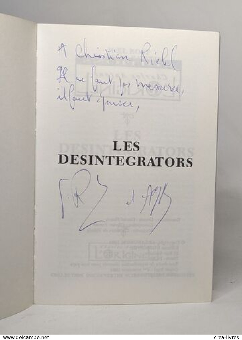 Les Desintegrators - Sonstige & Ohne Zuordnung
