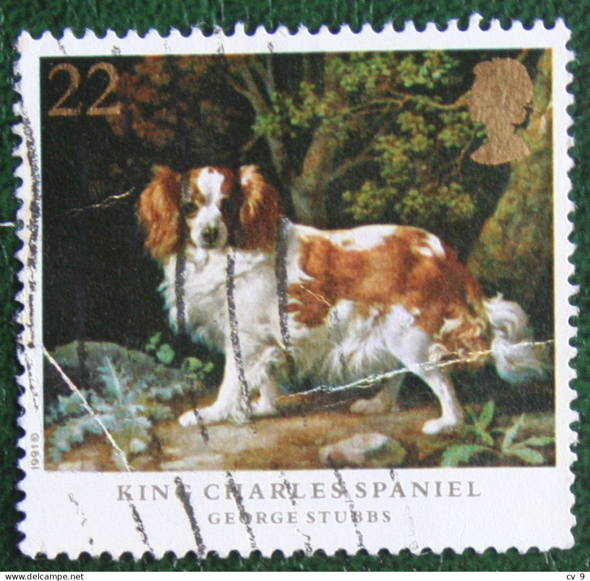 Dog Chien Hund Hunde (Mi 1305) 1991 Used Gebruikt Oblitere ENGLAND GRANDE-BRETAGNE GB GREAT BRITAIN - Usati