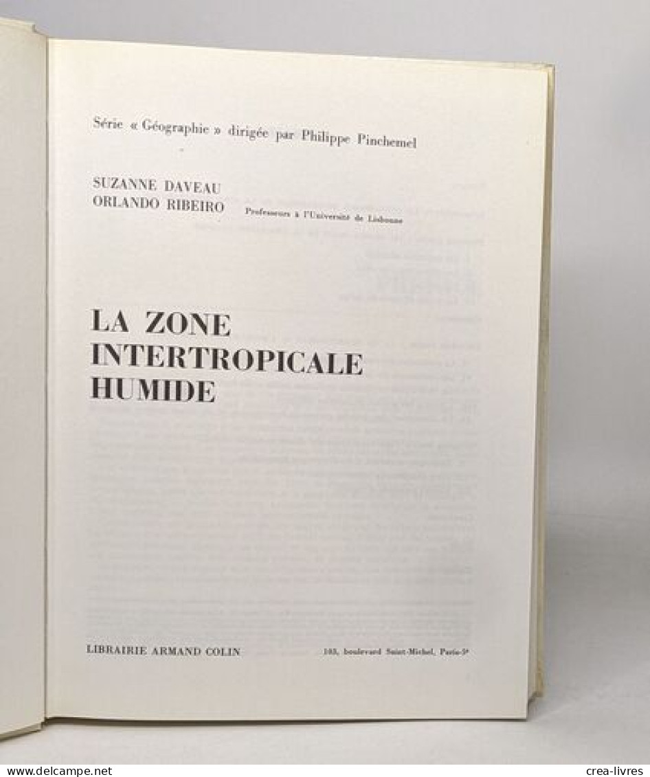 La Zone Intertropîcale Humide - Non Classés