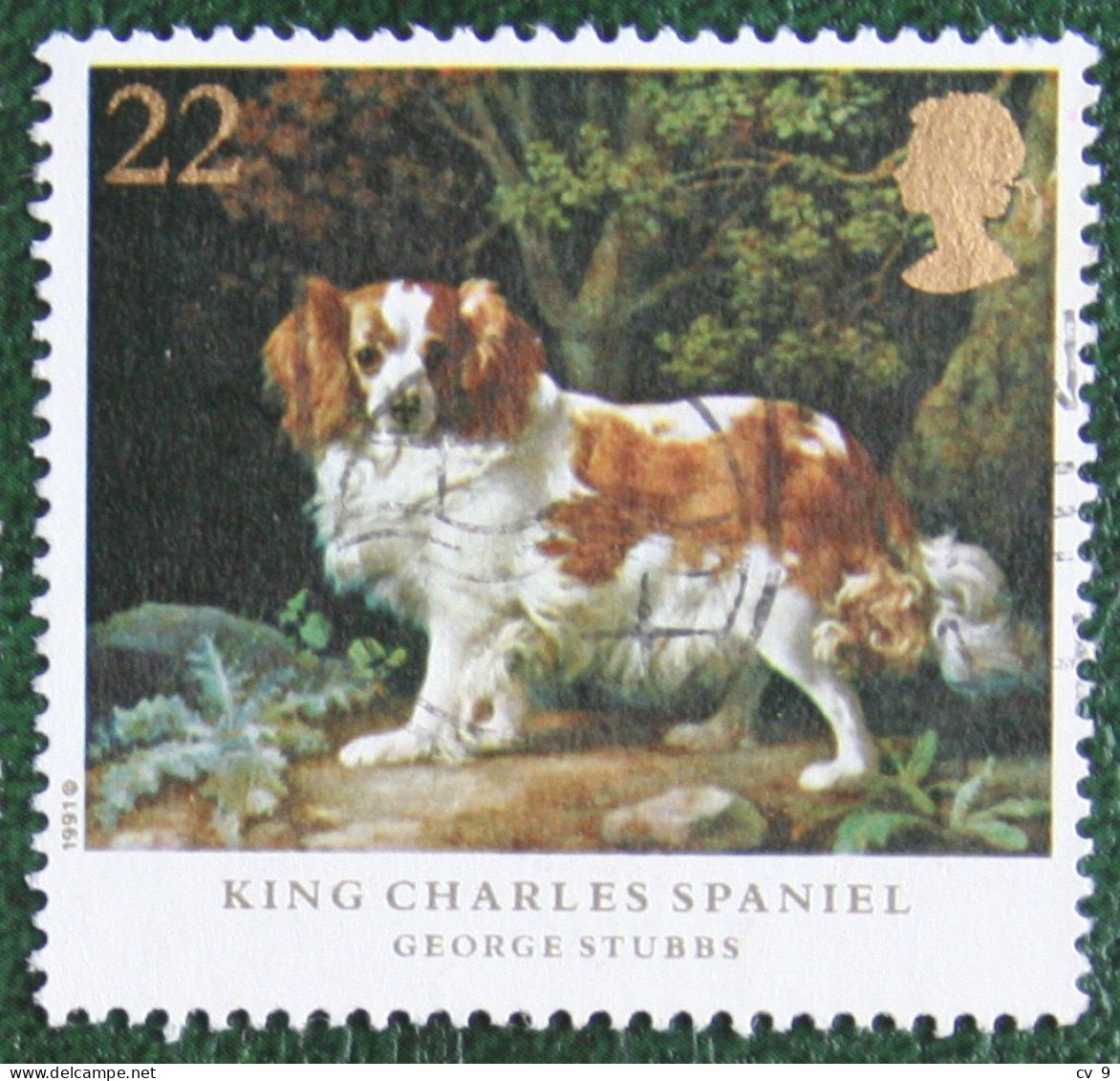 Dog Chien Hund Hunde (Mi 1305) 1991 Used Gebruikt Oblitere ENGLAND GRANDE-BRETAGNE GB GREAT BRITAIN - Gebraucht